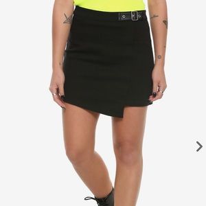 Royal Bones asymmetrical skirt from Hot Topic